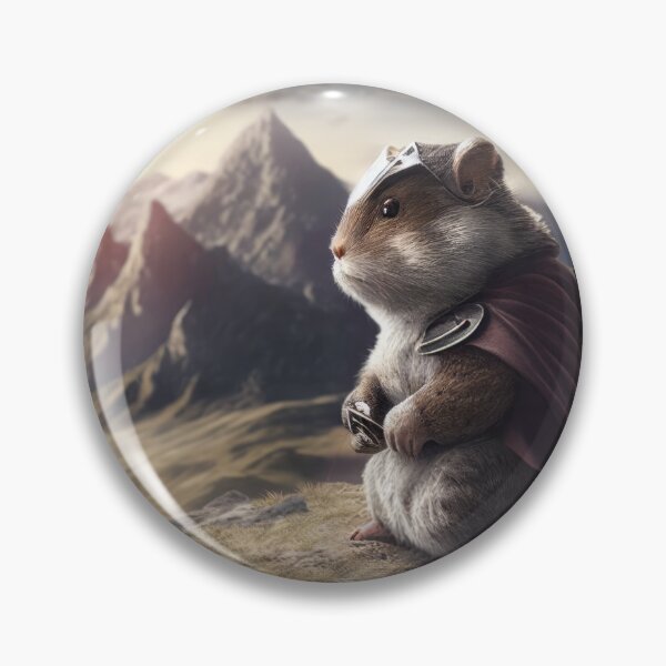 Item preview, Samurai Hamster's Mountain Zen designed and sold by jrtwynam.
