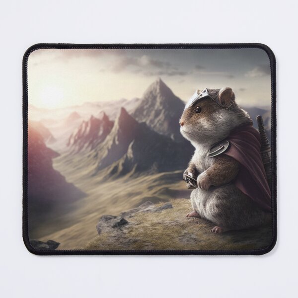 Item preview, Samurai Hamster's Mountain Zen designed and sold by jrtwynam.