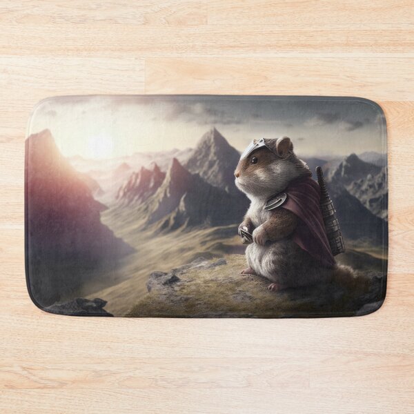 Item preview, Samurai Hamster's Mountain Zen designed and sold by jrtwynam.