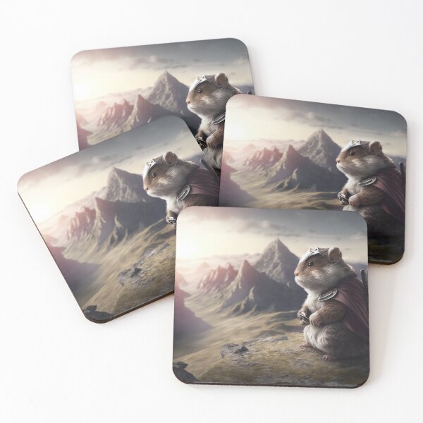 Item preview, Samurai Hamster's Mountain Zen designed and sold by jrtwynam.