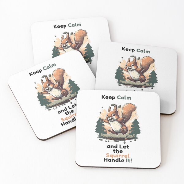 Item preview, Cool happy squirrel designed and sold by Yevhenii Kravchuk.