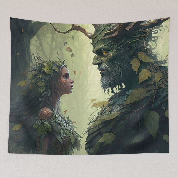 Item preview, Dryad & a Demigod designed and sold by feyland1975.