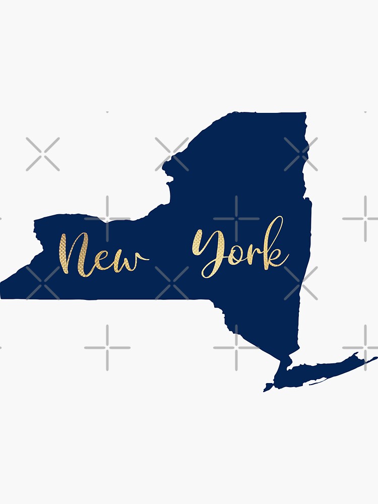 New York Capital Sticker for Sale by lukassfr