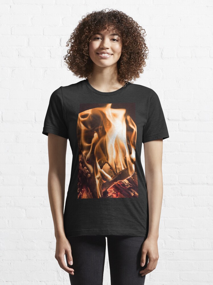 brazier and flames. pareidolia Essential T-Shirt for Sale by nino2811