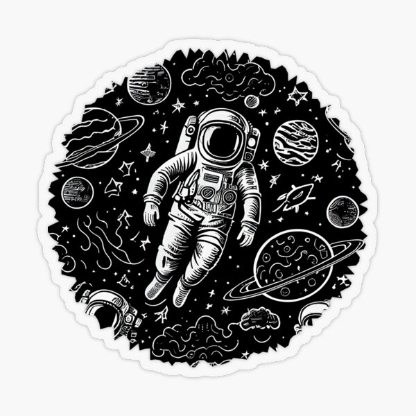  Space Man Astronaut Art Aesthetic Retro Minimalist Astronomy  Zip Hoodie : Clothing, Shoes & Jewelry