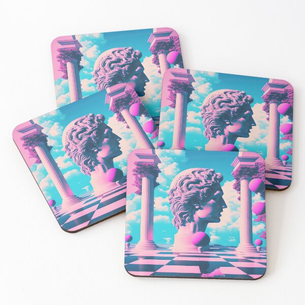 Item preview, Dreams of Antique Grandeur: A Vaporwave Exploration of Beauty designed and sold by Mullet Monkey.