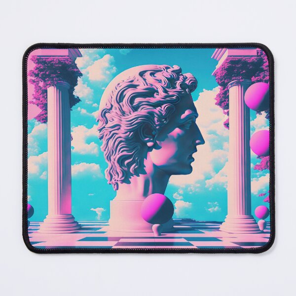 Item preview, Dreams of Antique Grandeur: A Vaporwave Exploration of Beauty designed and sold by Mullet Monkey.