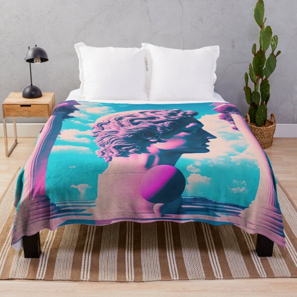 Item preview, Dreams of Antique Grandeur: A Vaporwave Exploration of Beauty designed and sold by Mullet Monkey.