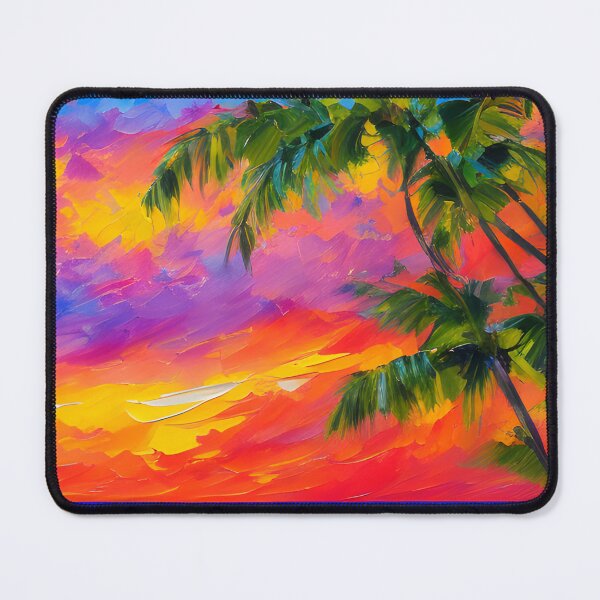 Item preview, Palm tree on a beach designed and sold by The Bubble 1307.
