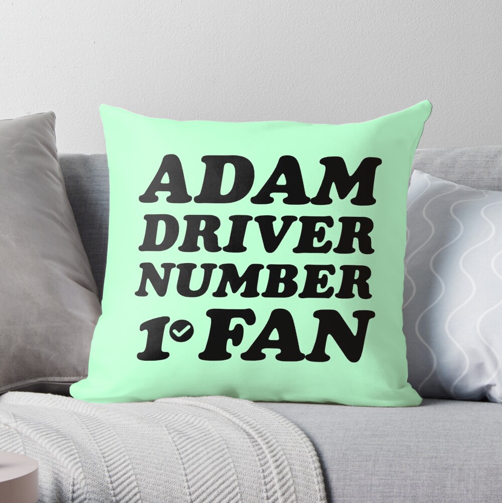 Adam Driver Pillow Cushion in All Colors Adam Driver Fan Gift Idea 