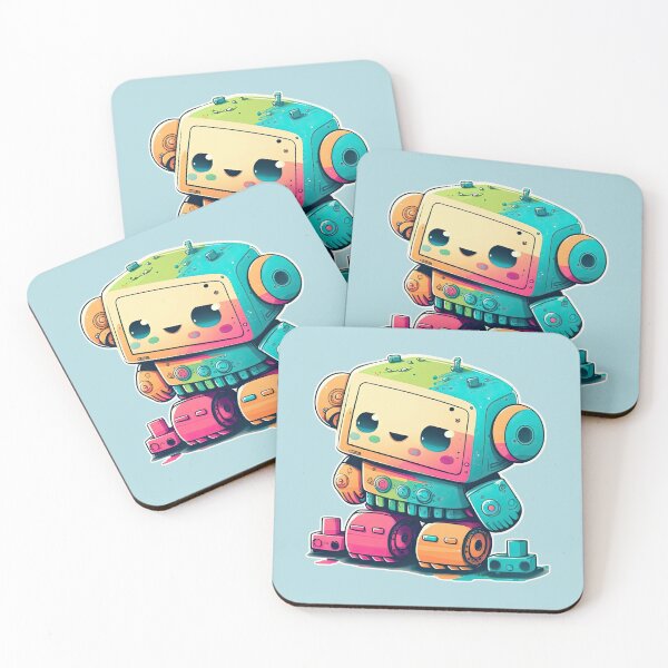 Item preview, Cute Funny Robot Friend designed and sold by ultra-cute.