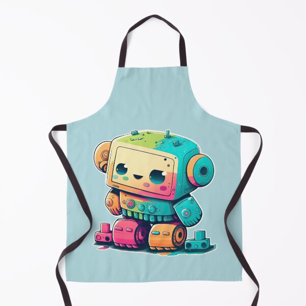 Item preview, Cute Funny Robot Friend designed and sold by ultra-cute.