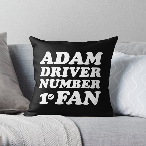 Adam Driver Pillow Cushion in All Colors Adam Driver Fan Gift Idea 