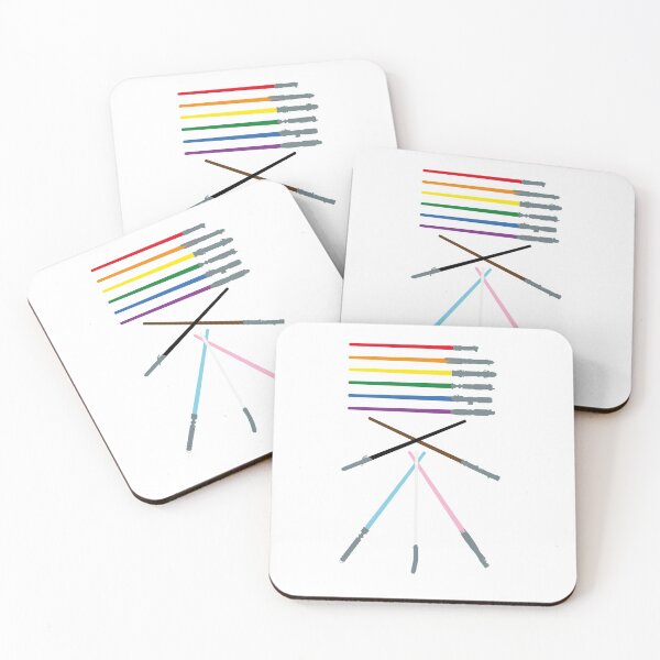 Item preview, Pride Flag Lightsabers designed and sold by josephbalfour.