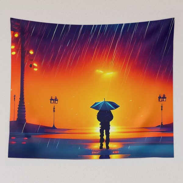 Item preview, Man in the rain designed and sold by Rui Fernandes.