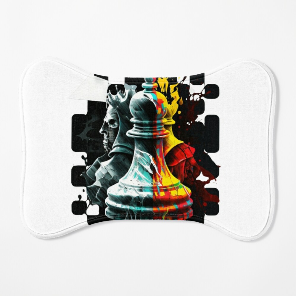 Chess Space' Poster, picture, metal print, paint by DecoyDesign