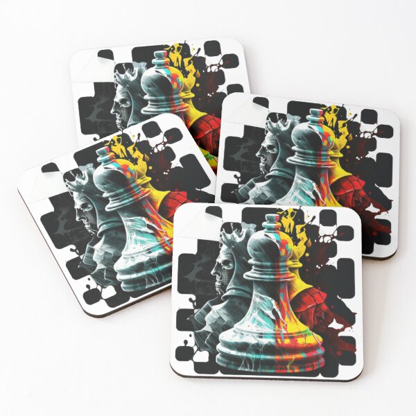 Item preview, Chess digital art colours designed and sold by chessmate.