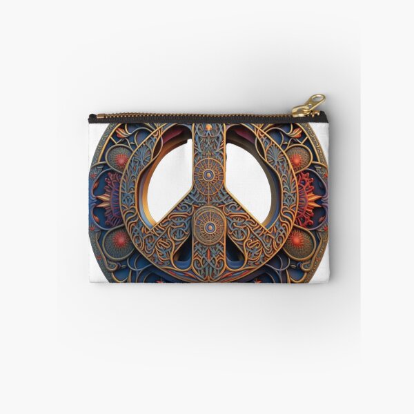 Item preview, Intricate Psychedelic Peace Sign designed and sold by mind-melt-er.