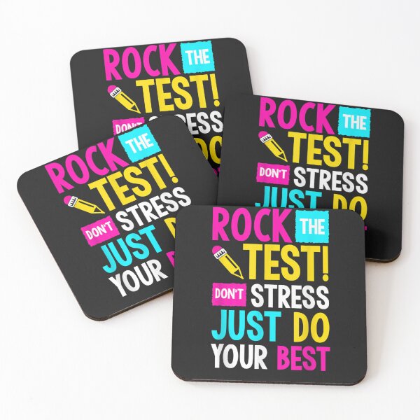 Item preview, Rock The Test Shirt Don't Stress Just Do Your Best Teacher designed and sold by DoubleShop1.