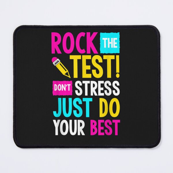 Item preview, Rock The Test Shirt Don't Stress Just Do Your Best Teacher designed and sold by DoubleShop1.