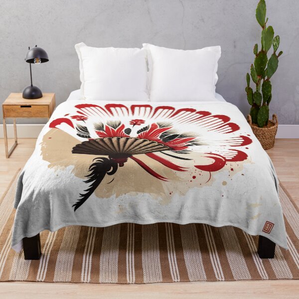Item preview, Japanese fan designed and sold by UrbanHedgehog.
