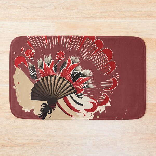 Item preview, Japanese fan designed and sold by UrbanHedgehog.
