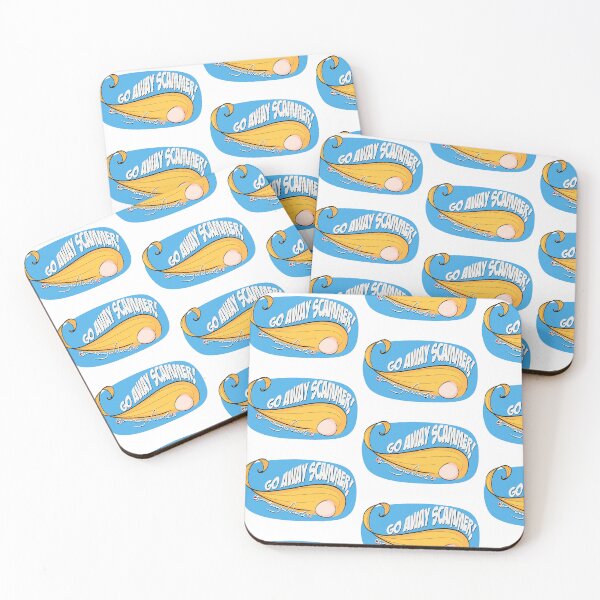 Item preview, Go Away Scammer xx/oo designed and sold by Art In The Garage.