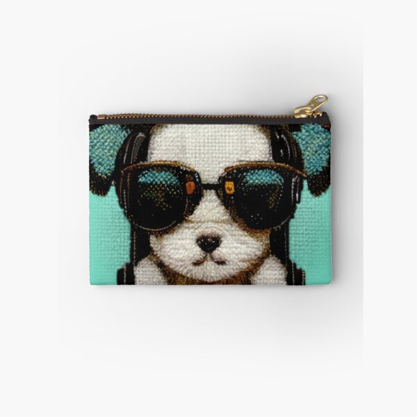 Item preview, Cross stitch puppy dog designed and sold by ArtificialEye.