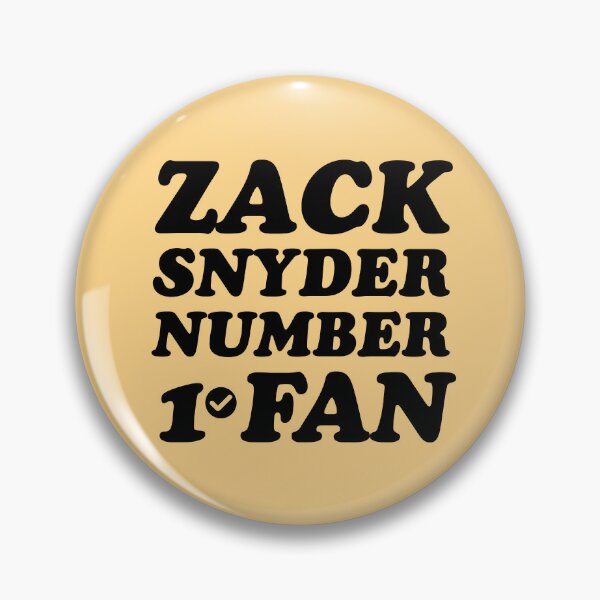 Item preview, Zack Snyder number 1 fan  designed and sold by keilamariadesig.