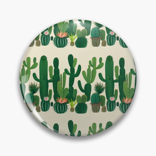 Artikelvorschau, Nice Cacti Pattern - Cartoon Cactus Design entworfen und verkauft von Fine Prints.