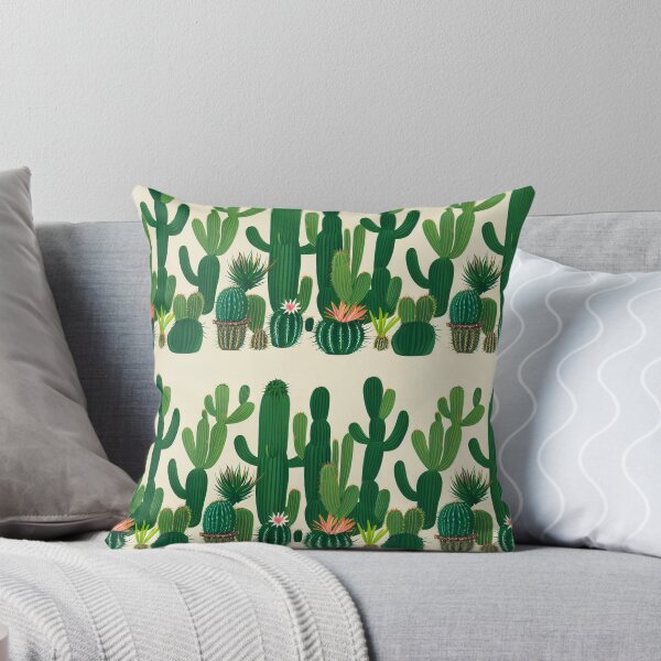Artikelvorschau, Nice Cacti Pattern - Cartoon Cactus Design entworfen und verkauft von Fine Prints.