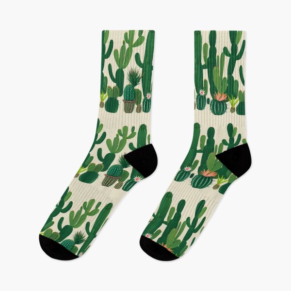 Artikelvorschau, Nice Cacti Pattern - Cartoon Cactus Design entworfen und verkauft von Fine Prints.