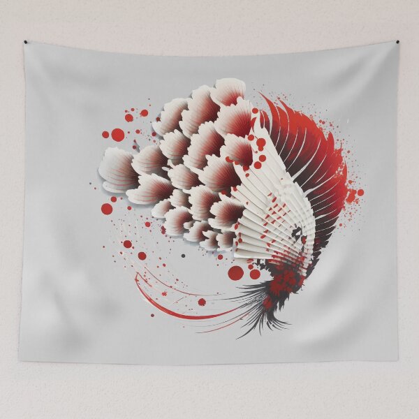 Item preview,  Japanese fan designed and sold by UrbanHedgehog.