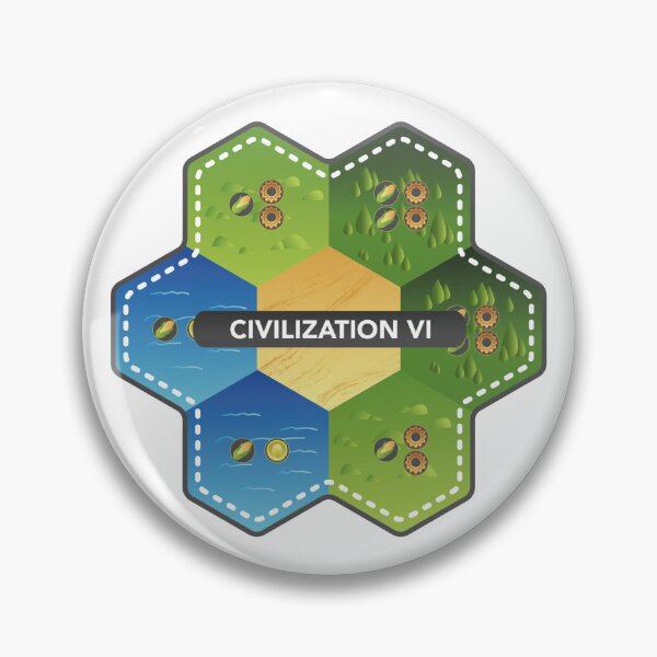 Item preview, Civilization 6 terrain yields designed and sold by Involtino.