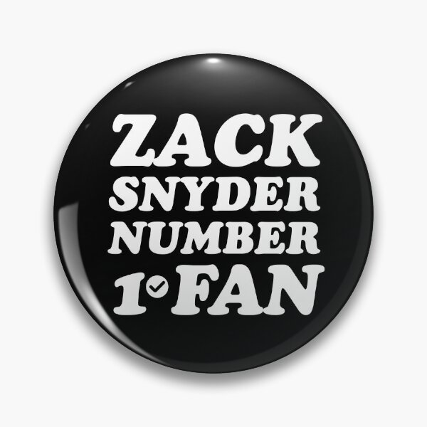 Item preview, Zack Snyder number 1 fan  designed and sold by keilamariadesig.