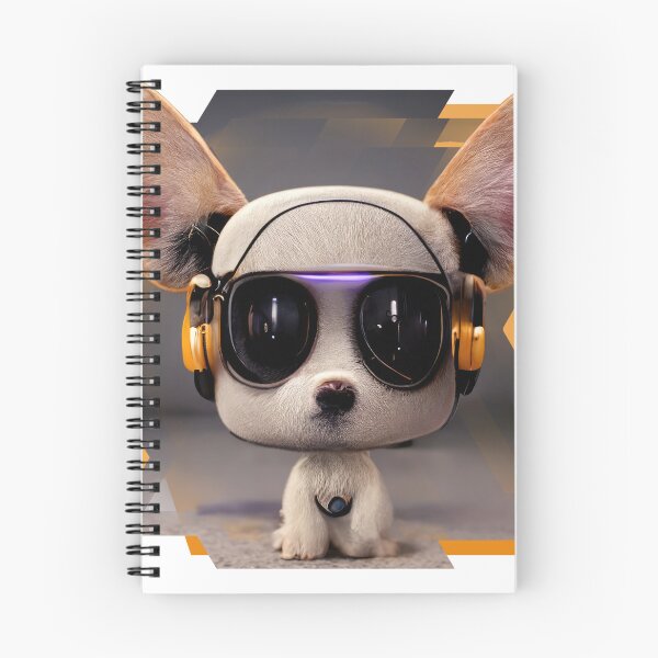 Item preview, 3D Urban Street Puppy Dog (Sunglasses & Headphones) designed and sold by ArtificialEye.