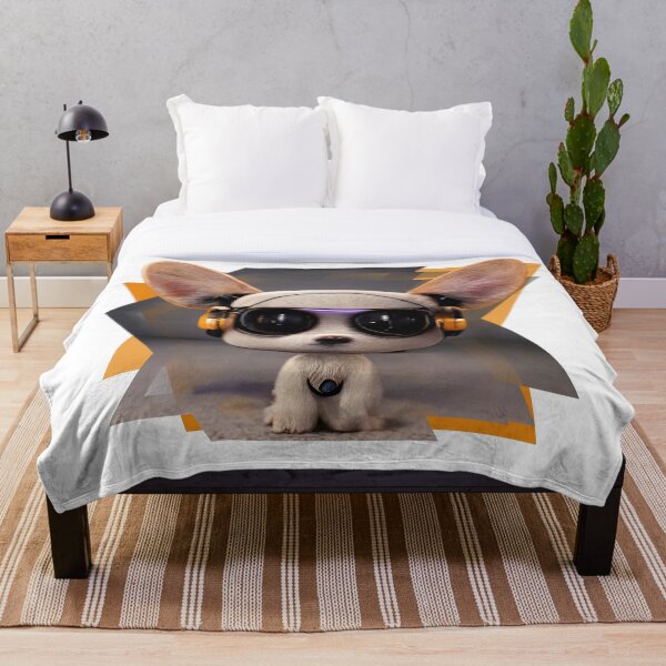 Item preview, 3D Urban Street Puppy Dog (Sunglasses & Headphones) designed and sold by ArtificialEye.