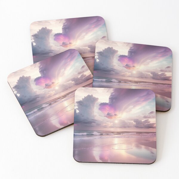 Item preview, Luminous Horizons: Beach Sunset Landscape designed and sold by Amalie A.