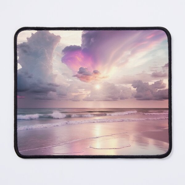 Item preview, Luminous Horizons: Beach Sunset Landscape designed and sold by Amalie A.