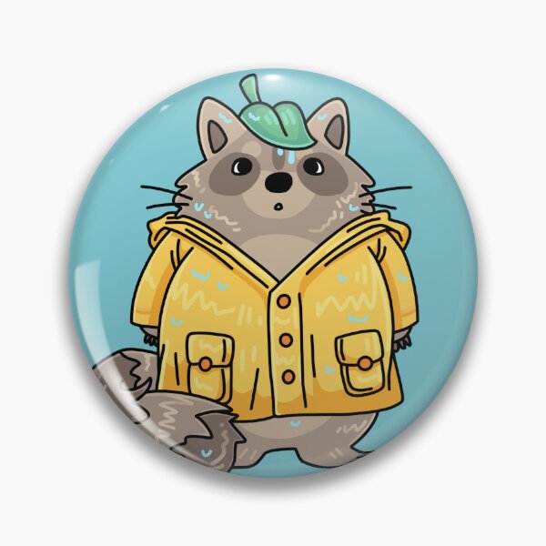 Item preview, Rainy Raccoon designed and sold by Punkaroonio.
