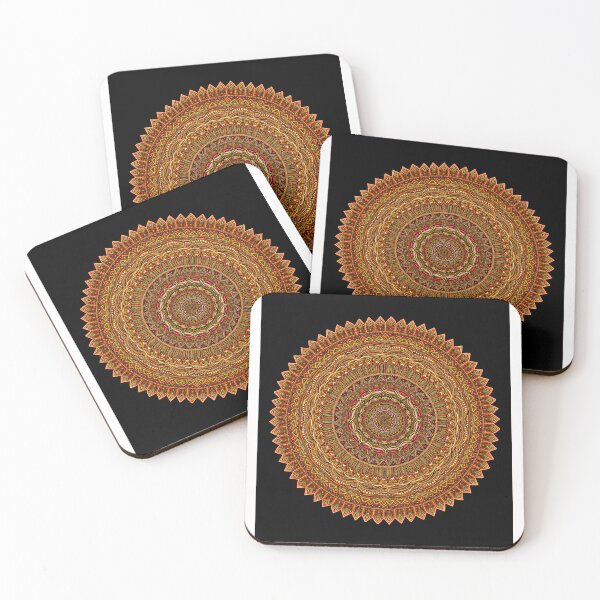 Item preview, Orange mandala designed and sold by Psy Shark.