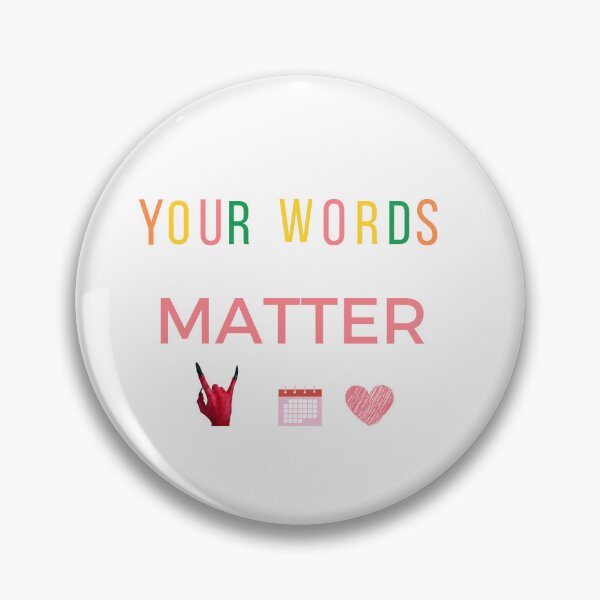 Item preview, YOUR WORD MATTER designed and sold by rogerbaby11.