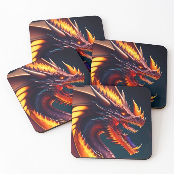 Item preview, awesome two mouthed dragon designed and sold by Leland-Hicks.