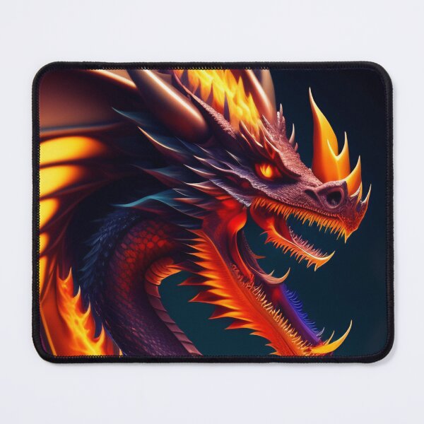 Item preview, awesome two mouthed dragon designed and sold by Leland-Hicks.
