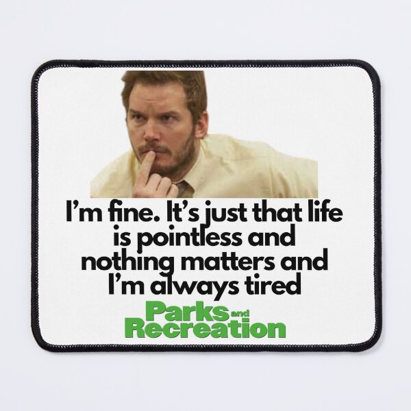 Item preview, Parks and Rec Quote designed and sold by Rileyjoel2003.