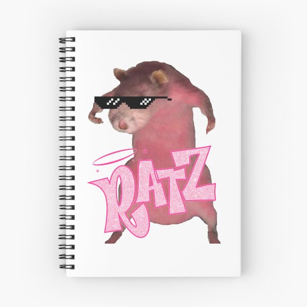 Aperçu de l'œuvre Ratz Pink Funny Meme Ratt Hommes Femmes Enfant Fils T-shirt classique créée et vendue par booblegum.