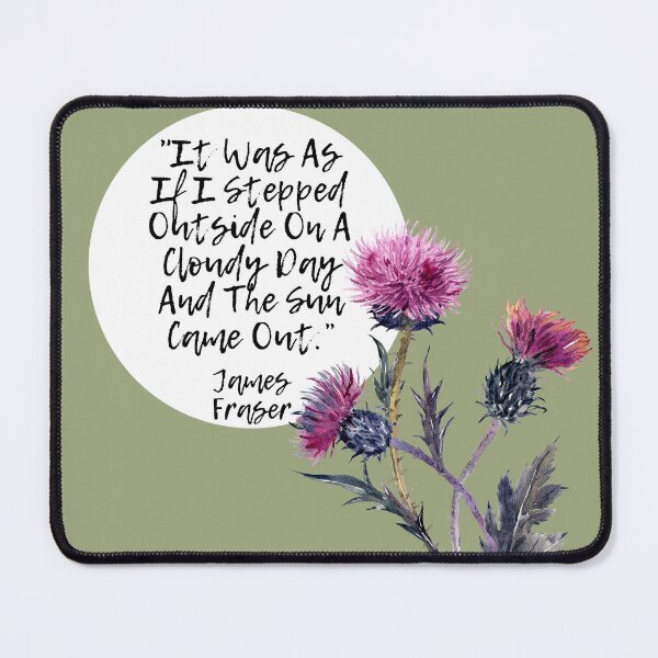 Item preview, Outlander Quote - And the Sun Came Out designed and sold by dealchica.