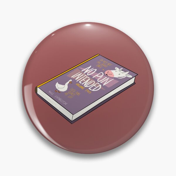 Item preview, No Pun Intended Joke Book designed and sold by aelmz.