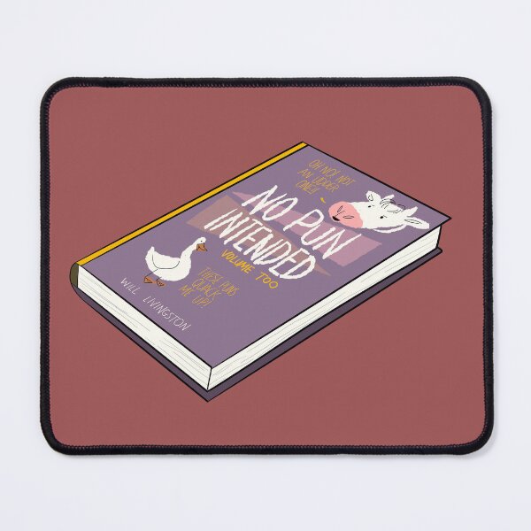 Item preview, No Pun Intended Joke Book designed and sold by aelmz.