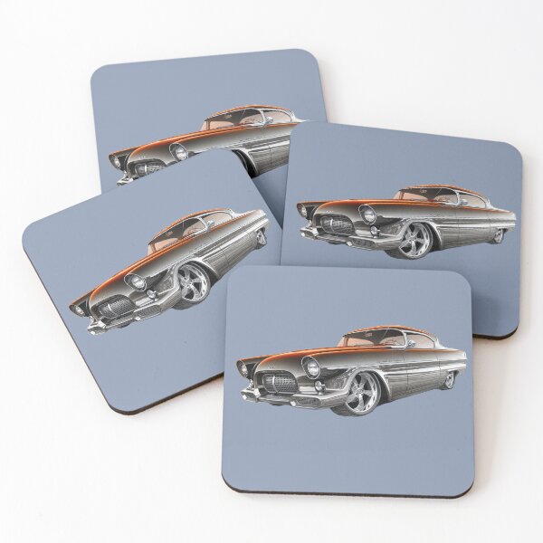 Item preview, Beautiful illustration of a classic car designed and sold by Paninato.